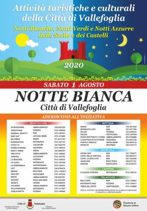 MANIFESTO NOTTE BIANCA