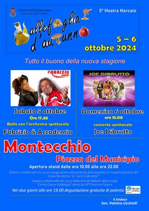 MANIFESTO E LOCANDINA VALLEFOGLIA D AUTUNNO 17 settembre 2024 ORE 16 01