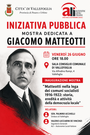 MOSTRA GIACOMO MATTEOTTI