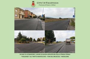 Prima pag 11 ottobre 2023 asfalti Anas Montecchio   Padiglione jpg