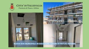 Prima pag 5 aprile 2022  Nuova Sede Municipale lavori di finitura interna jpg