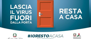 Logo Resta a casa