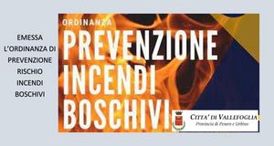 Prima pag 26 luglio 2022 ordinanza rischio incendi boschivi jpg