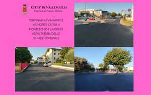 Prima pag 24 agosto 2023 asfalti Via Monte Catria e Via Rampi jpg