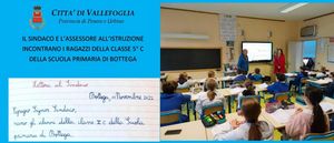 Prima pag 25 novembre 2022 incontro con ragazzi scuola primaria jpg OK