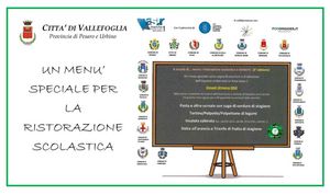 Prima pag 10 marzo 2022 menu speciale per la ristorazione scolastica JPG