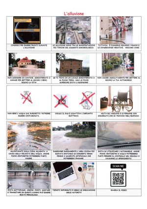 locandina prot. civile alluvione