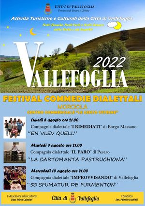 Prima pag 8 agosto 2022 Festival Commedie Dialettali 01