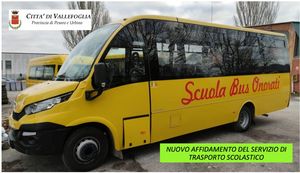 Prima pag 25 gennaio 2022 scuolabus jpg