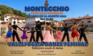 Locandina Vallefoglia Dance Montecchio