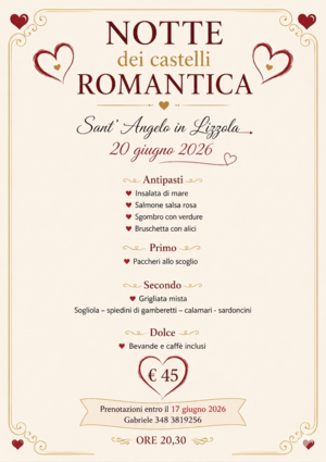 NOTTE ROMANTICA SAL 2026