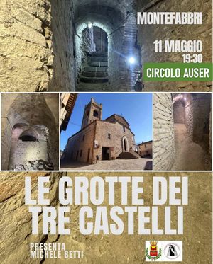 locandina presentazione grotte