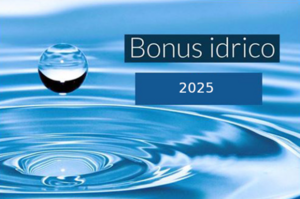 bonus idrico ok 2025
