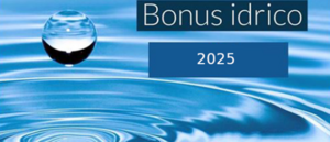 bonus idrico ok 2025