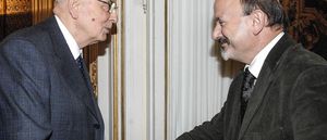 Ucchielli con Napolitano