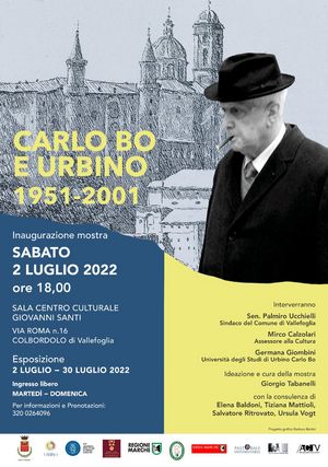 MOSTRA CARLO BO