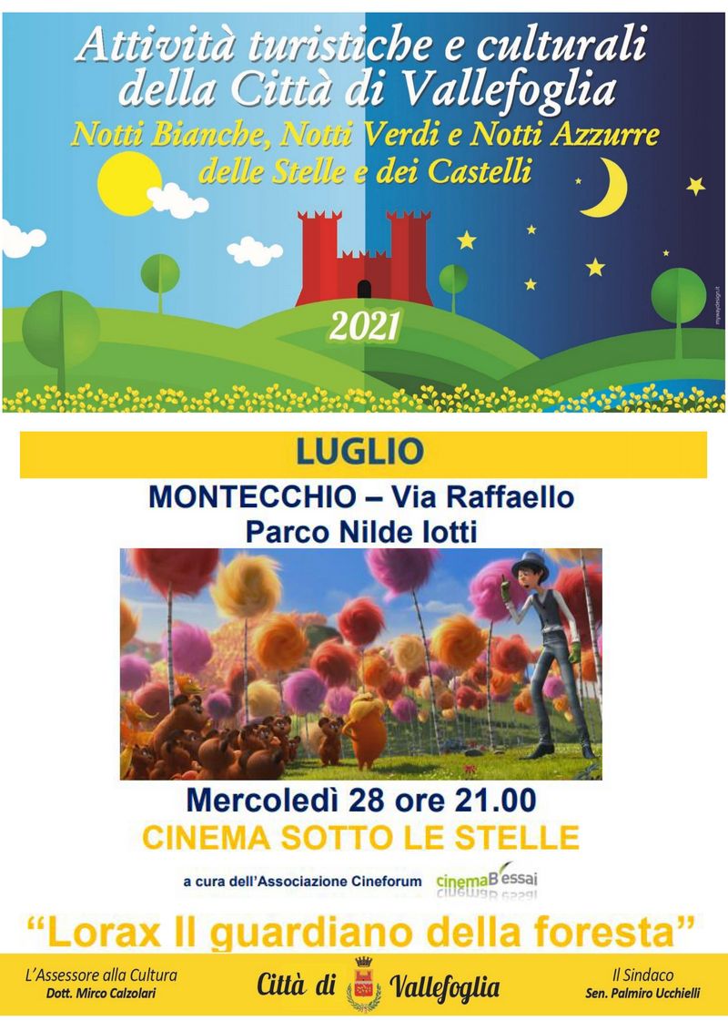 CINEMA 28 LUGLIO 2021 lorax 01 CINEMA 28 LUGLIO 2021 lorax 01