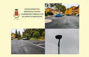 Prima pag 27 febbraio 2023 segnaletica orizzontale Monte di Montecchio jpg