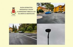 Prima pag 27 febbraio 2023 segnaletica orizzontale Monte di Montecchio jpg