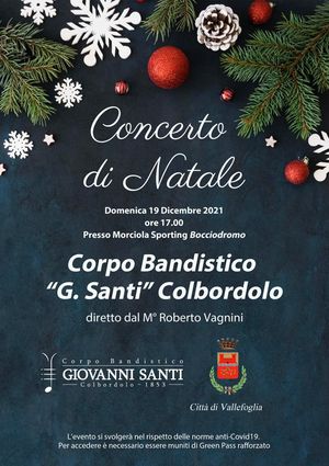 CONCERTO DI NATALE 2021