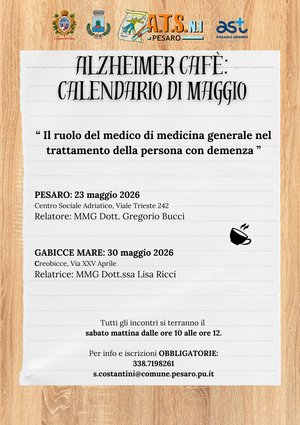 Alzheimer Cafe maggio