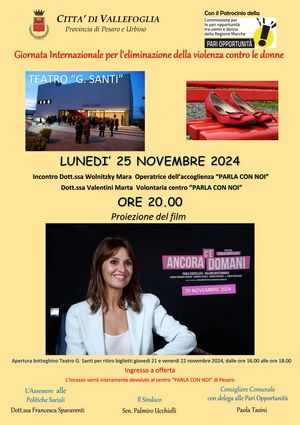 LOCANDINA C E ANCORA DOMANI 19 nov 01