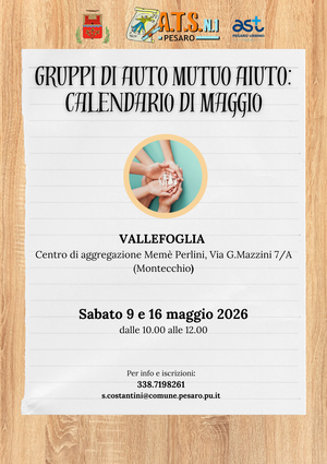 Gruppi AMA maggio