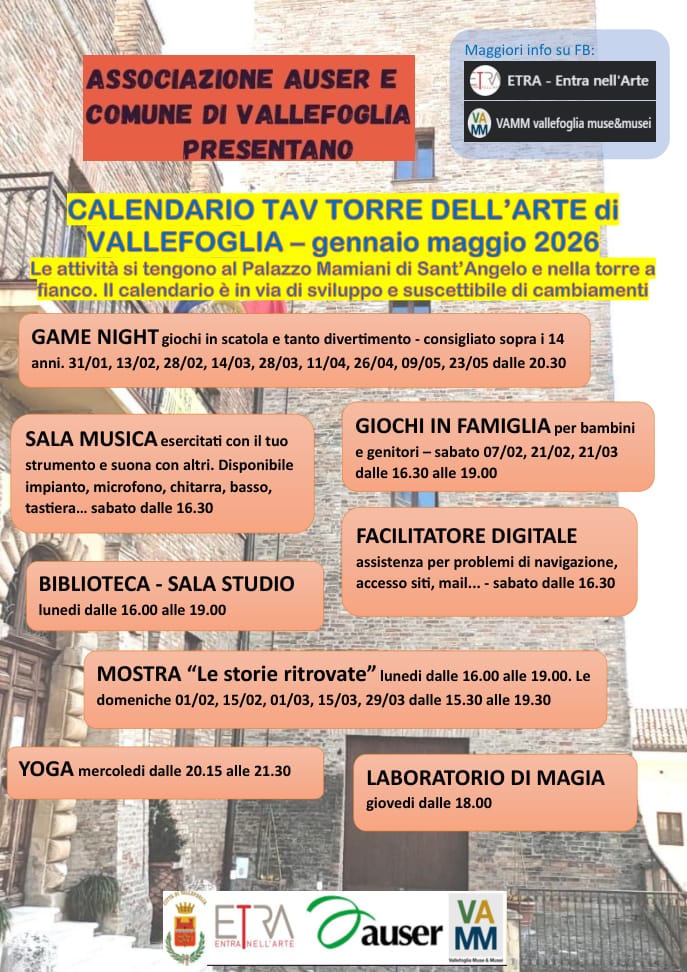 attivita TAV 2026 n 1